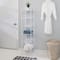 Honey Can Do White 6-Tier Bathroom Storage Shelving Unit
